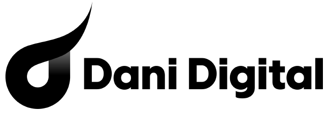 Dani Digital black logo